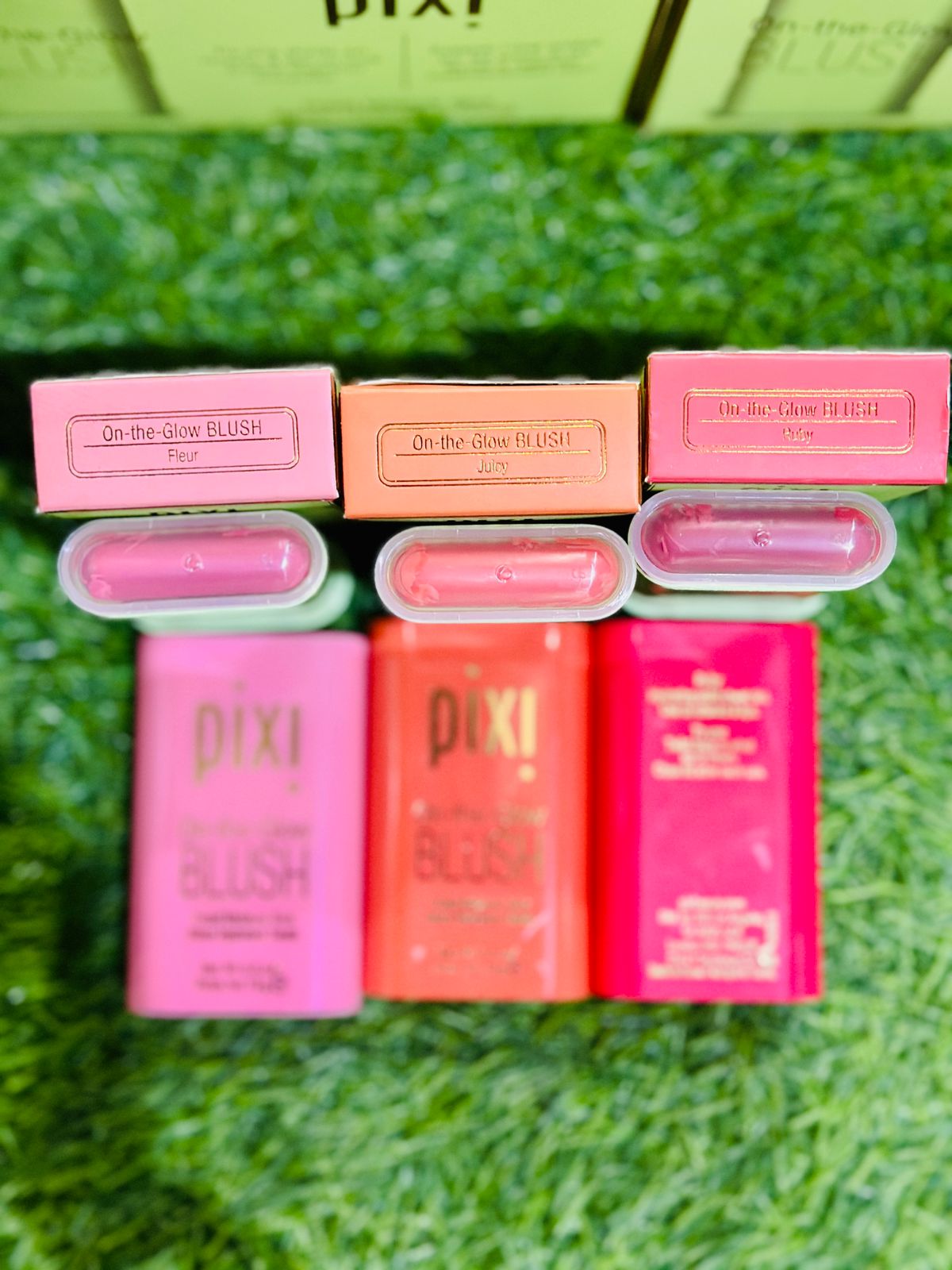 (Pack of 3) On-the-Glow BLUSH STICK (Ruby Juicy Fleur)
