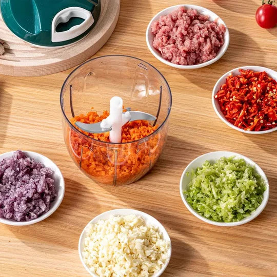 Manual Garlic Press Food Chopper