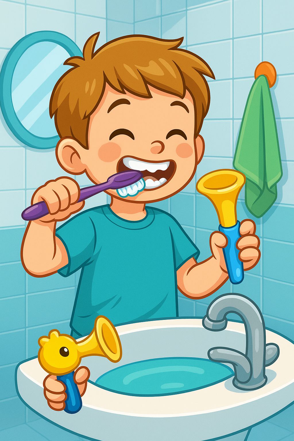 Kids Toothbrush Set (3–12 Years)