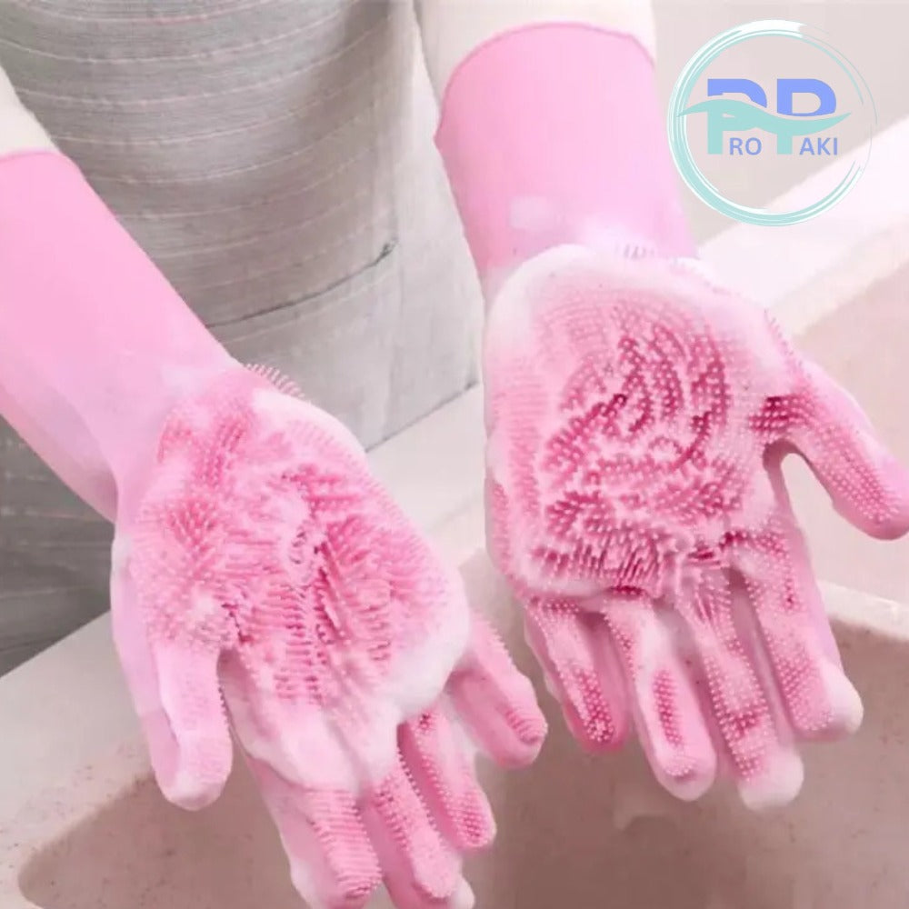 Magic Reusable Silicone Gloves
