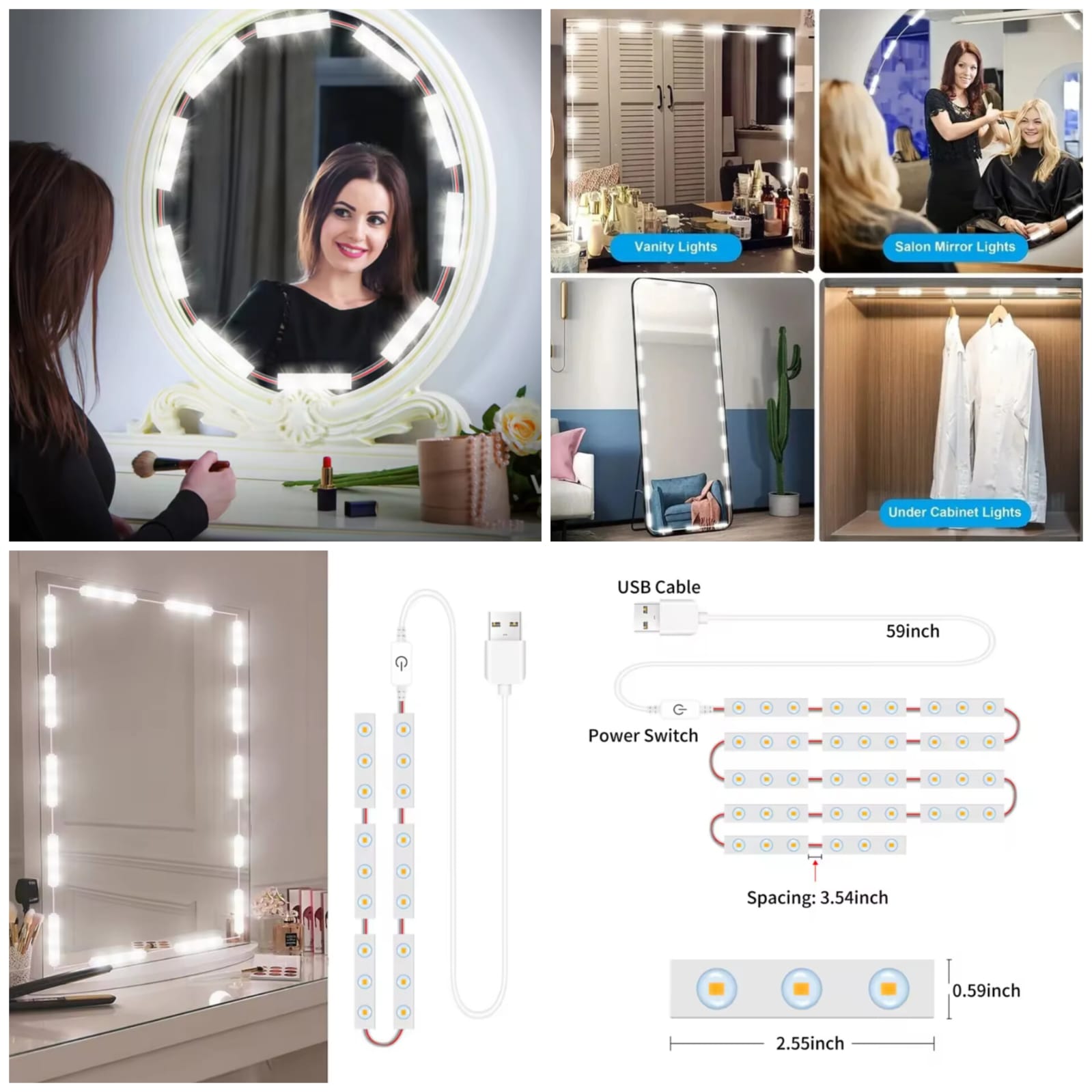 30 LED Vanity Light