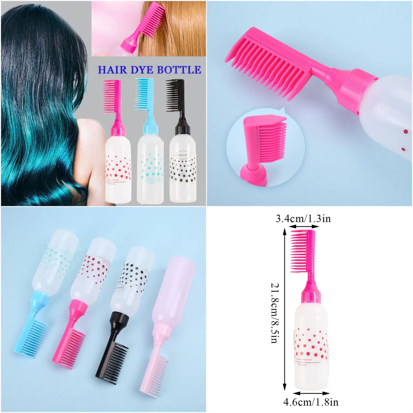Long Oil Comb Bottle