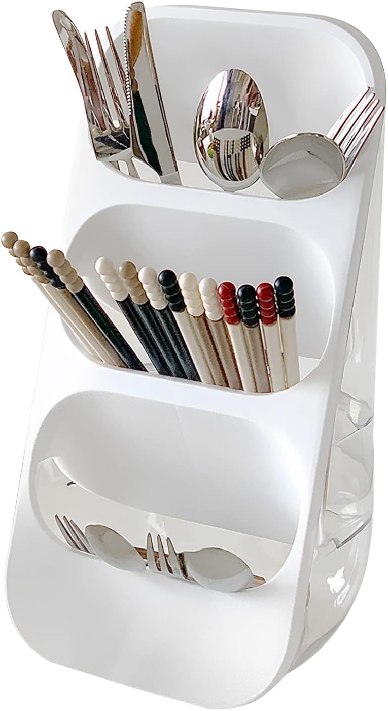 Kitchen Utensil Holder 3-layer