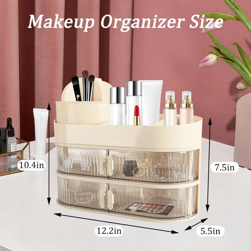 Detachable Makeup Organizer with Three Layers      0 reviews