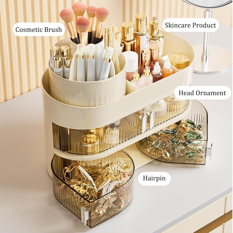 Detachable Makeup Organizer with Three Layers      0 reviews