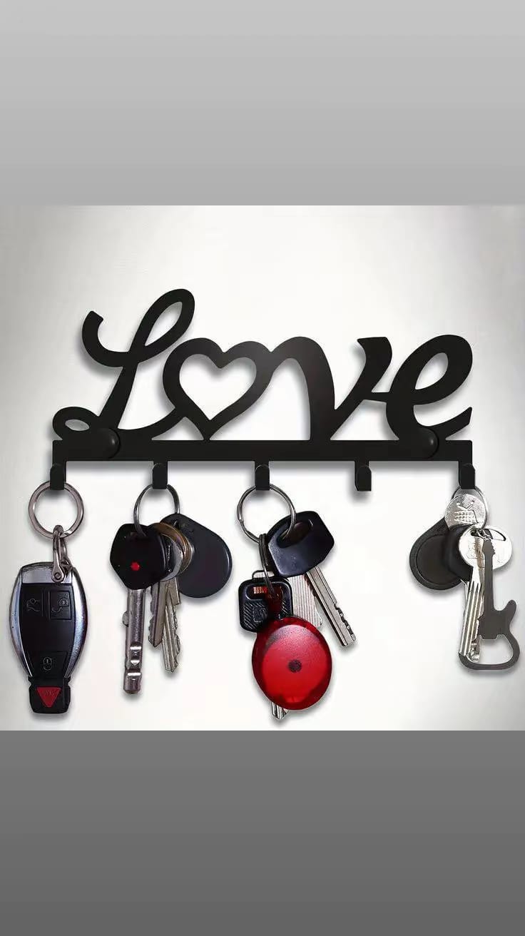 Metal Key Holder Decoration