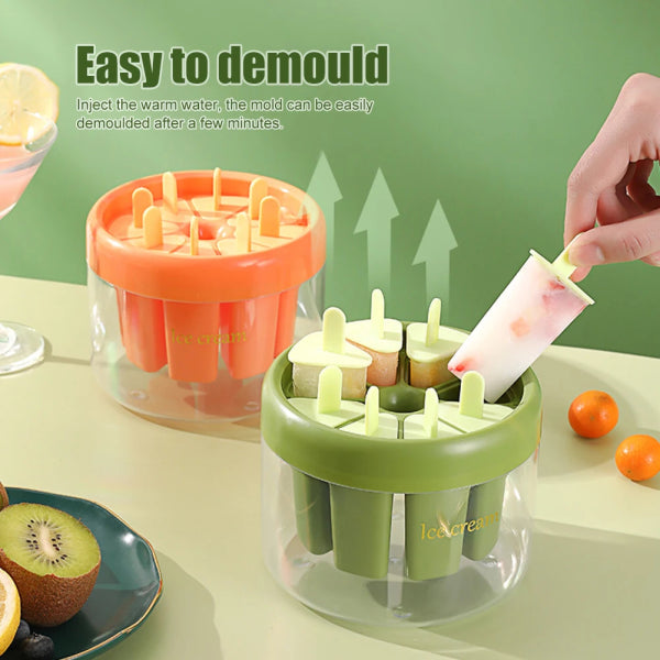 8 Grids Ice Cream Mold