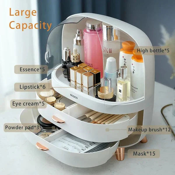 Ecoco Multi Compartments Cosmetic Organizer 2