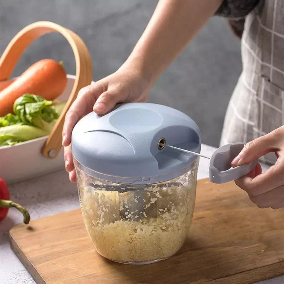 Manual Garlic Press Food Chopper