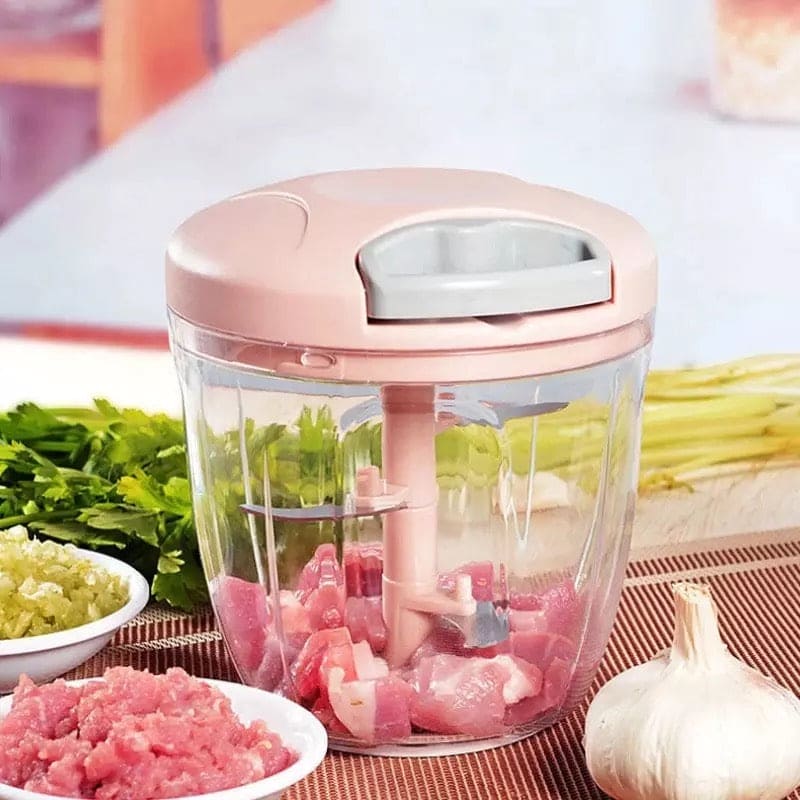 Manual Garlic Press Food Chopper